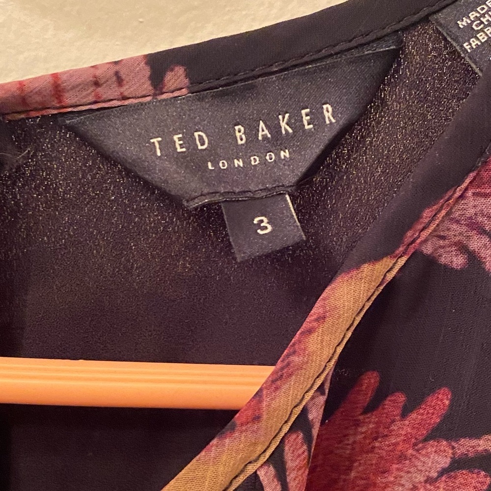 Ted Baker London Piara Ruffle Asymmetric Minidress - Picture 5 of 11